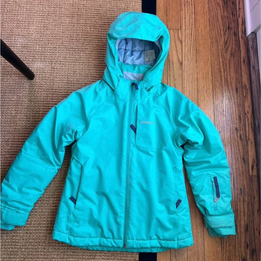 Patagonia [Size: M] Teal Snowbelle Ski Jacket